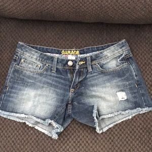 Garage Cut Off Short Jean Shorts